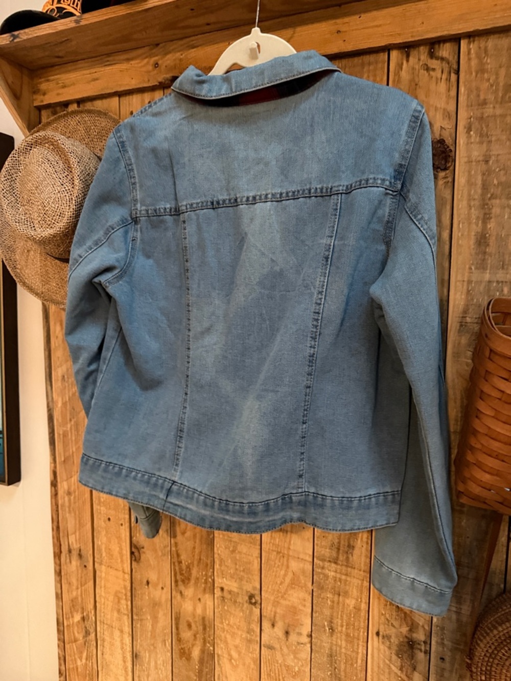 Maurices Light Blue Denim Trucker Jacket - Picture 8 of 9